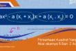 Persamaan Kuadrat Yang Akar-akarnya 5 Dan -2 Adalah Persamaan Kuadrat Yang Akar akarnya 5 Dan 2 Adalah