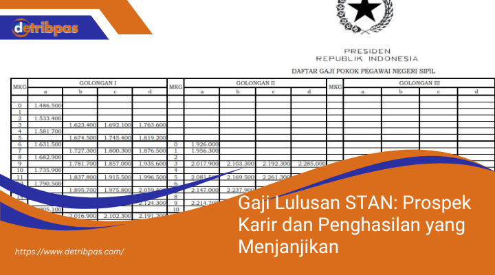 Gaji Lulusan STAN: Prospek Karir dan Penghasilan yang Menjanjikan