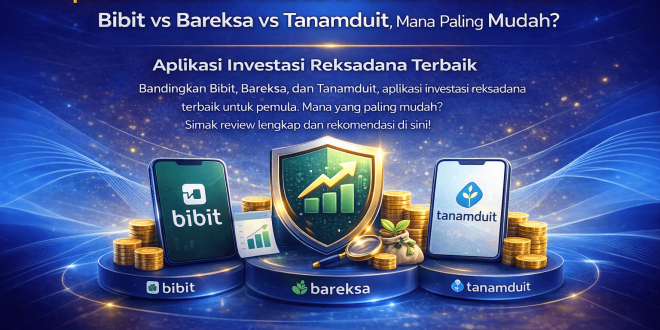Aplikasi Investasi Reksadana Terbaik untuk Pemula: Bibit vs Bareksa vs Tanamduit, Mana Paling Mudah?