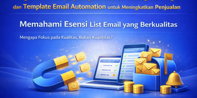 Bangun List Email yang Mengkonversi: Tools, Strategi Lead Magnet, dan Template Email Automation untuk Meningkatkan Penjualan