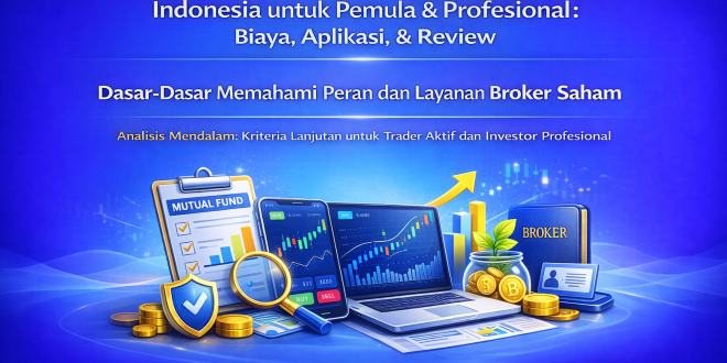 Broker Saham Terbaik dan Terpercaya di Indonesia 2024 untuk Pemula & Profesional: Biaya, Aplikasi, & Review