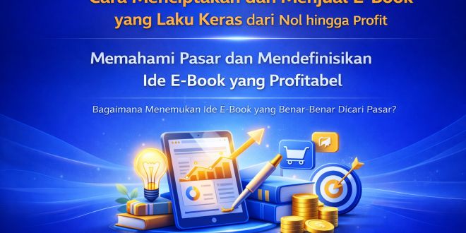 Cara Membuat & Menjual E-Book Laris: Dari Ide, Platform Hingga Strategi Promosi