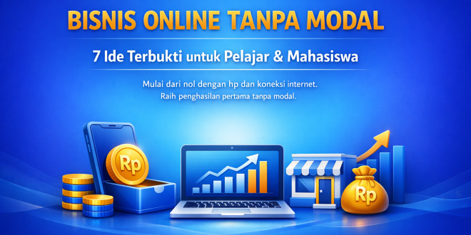 Cara Memulai Bisnis Online Tanpa Modal untuk Pelajar dan Mahasiswa