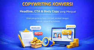 Copywriting untuk Konversi: Teknik Menulis Headline, CTA, dan Body Copy yang Membuat Pengunjung Membeli
