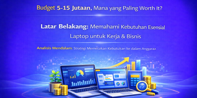 Rekomendasi Laptop untuk Kerja & Bisnis 2024: Budget 5-15 Jutaan, Mana yang Paling Worth It?