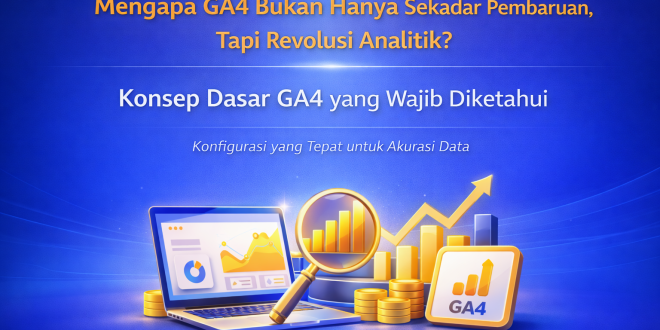 Tutorial Google Analytics 4 (GA4) untuk Pemula: Setting, Membaca Report, & Track Konversi