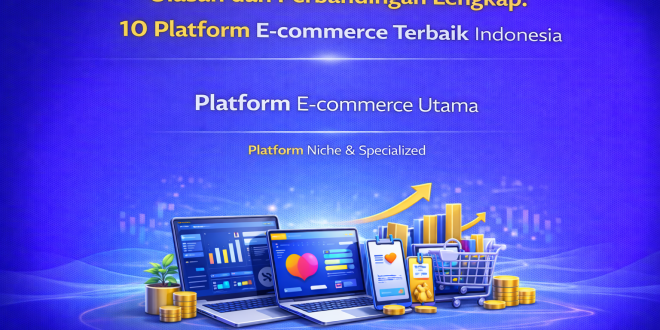 Ulasan dan Perbandingan Lengkap: 10 Platform E-commerce Terbaik Indonesia 2024