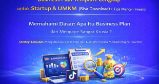business plan template lengkap untuk startup umkm bisa download tips mencari investor 01