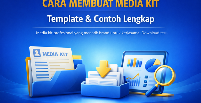 cara membuat media kit untuk blogger dan influencer template dan contoh lengkap 01