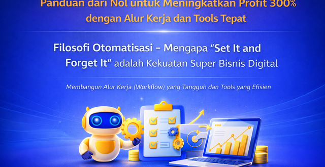 cara mengotomatiskan bisnis online dari nol tools alur kerja dan strategi scaling untuk meningkatkan profit 3x lipat 01