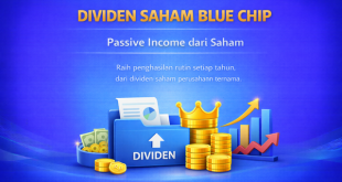 dividen saham cara dapatkan passive income dari investasi saham blue chip indonesia 01