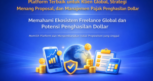 platform freelance terbaik untuk cari klien global upah dollar skill yang dibutuhkan tips proposal dan pengaturan pajak 01