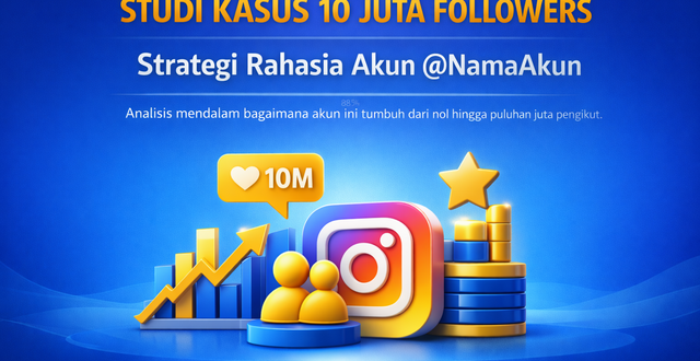 studi kasus dari 0 ke 10 juta followers strategi konten akun instagram 01