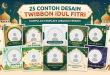 25 Contoh Desain Twibbon Idul Fitri