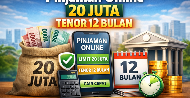 Pinjaman Online 20 Juta Tenor 12 Bulan